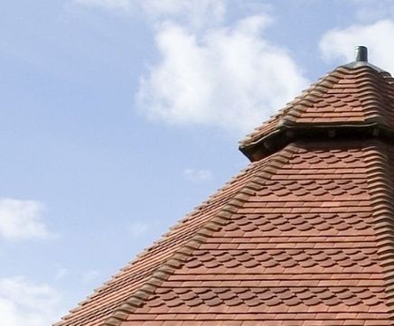 Heritage roof tiles, children’s hospice, Bristol