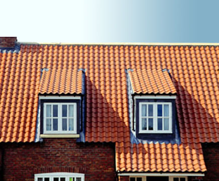 Old English roof tiles