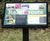 Vertically mounted metal interpretation Panels - outdoor signs 11