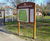 Park entrance signs for public spaces and visitor attractions 4