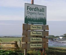Interactive interpretation panel for community farm