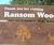 Sandblasted cedar signage for Ransom Wood Estate 1