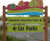 Entrance and directional signage for country park 1