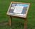 Oak lectern-frame Interpretation Panels - outdoor educational park signs 6