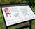 Steel lectern-frame interpretation signage 3