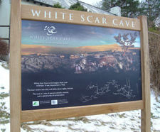 Oak entrance signage for visitor attraction