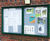 Varicase - glazed, lockable external noticeboards 2