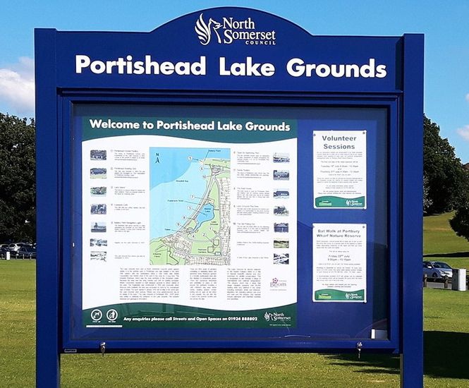 Varicase - glazed, lockable external noticeboards