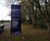 Infocurve monolith and totem sign - Oxford Park & Ride 1