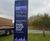Infocurve monolith and totem sign - Oxford Park & Ride 6