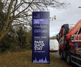 Infocurve monolith and totem sign - Oxford Park & Ride - on this page