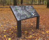 Sandford interpretational lectern - on this page