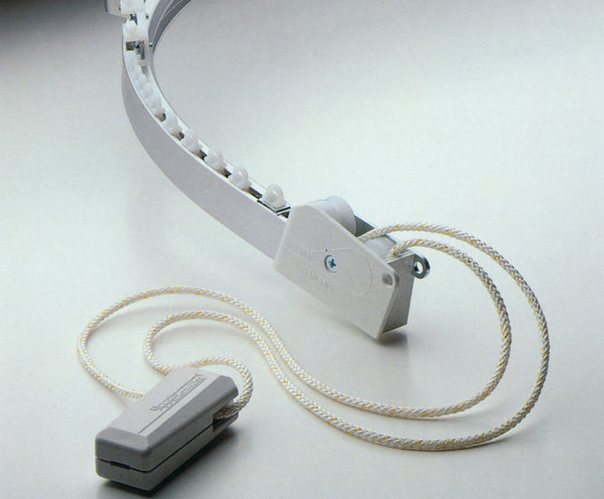 Silent Gliss Cord Operated Curtain Track System