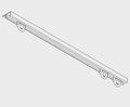 1025 Light-weight curtain track system