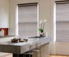 SG 8960 wood, leather or aluminium motorised blind