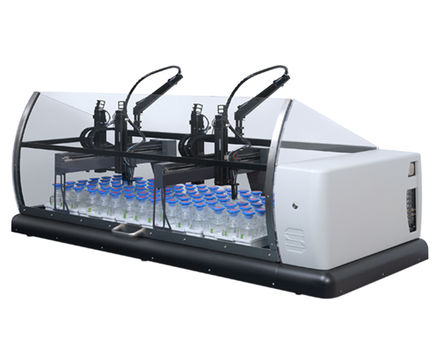 Robotic analysers for automated liquid analysis
