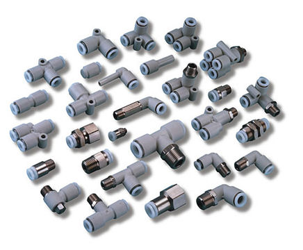 Pneumatic pipe fittings