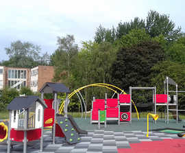 Inclusive playground - River Road Park, Brentwood