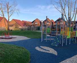 Playground area - Snowley Park, Peterborough