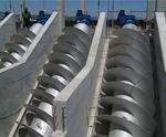 Archimedean screw pumps