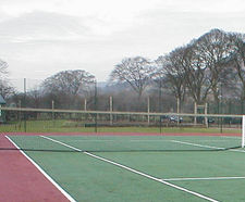 Exterior court and sports pitch marking services