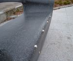 Anti-skate studs, Chester Road shopping centre, Newquay