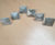 Metal non-reflective pedestrian studs 0