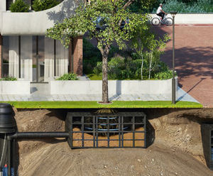 Wavin TreeTank - modular soil cell for urban trees