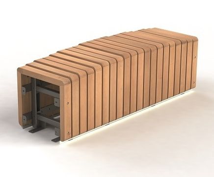 Natural Elements Bench Seating - modular FSC bench