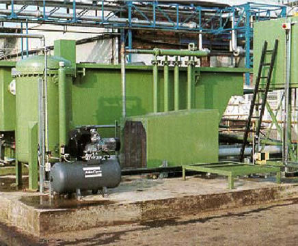 Dissolved air flotation plants (DAF)