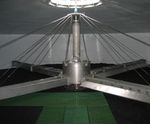 Open trough distributor