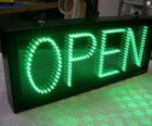 Single colour LED displays