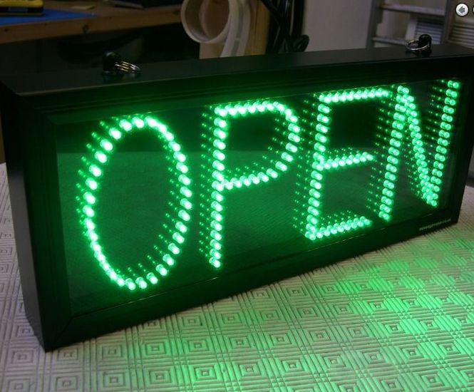 Single Led Display Single colour LED displays | Messagemaker Displays