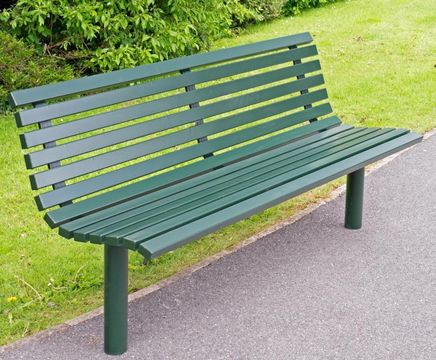 'Clarendon' robust yet stylish all-steel seat