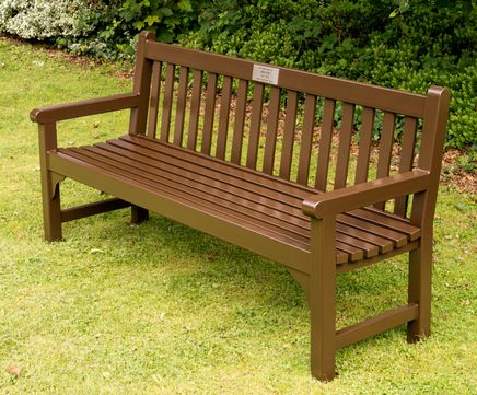 Traditional style seat but in immensely strong steel