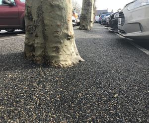 FlexiSet® recycled rubber resin bound paving