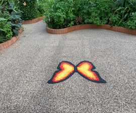 Resin bound pathway  - Wye Valley Butterfly Zoo