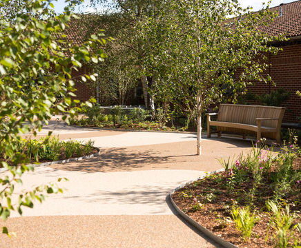 Sureset resin bound hard landscaping