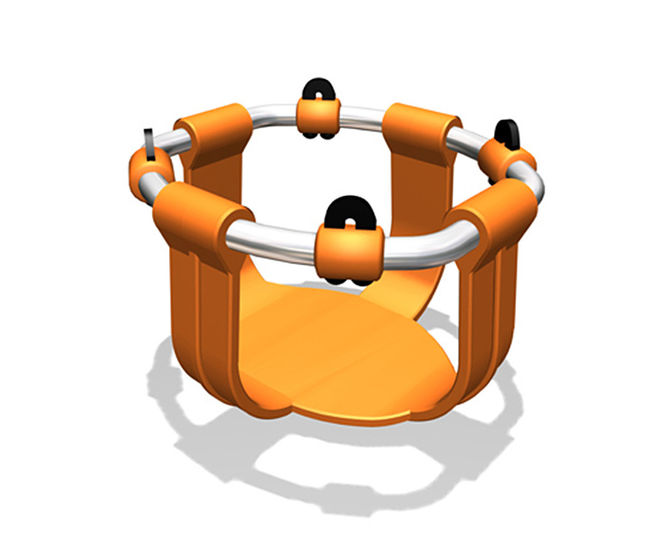 Pod seat for swings with 8mm chains (SRE480)