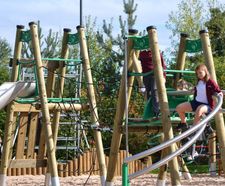 Orchard playground equipment