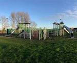 Large bespoke multi-play unit for re-vamped play area