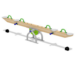 Treetops 4-seater seesaw for 4 to 12 years