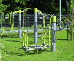 Outdoor gym equipment for any age