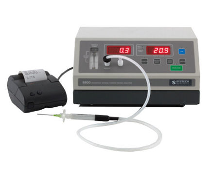 6000 oxygen and carbon dioxide headspace gas analysers