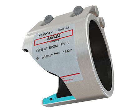 Axiflex non-axially restrained coupling