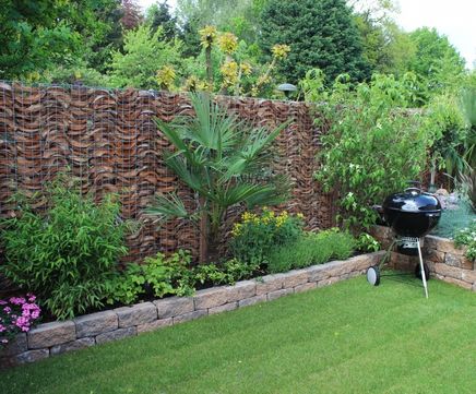 KokoHusk® gabion baskets with coconut husk filler