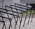 Edgetyre Bicycle Stand - galvanised steel bike rack with protective rubber 0