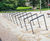 Edgetyre Bicycle Stand - galvanised steel bike rack with protective rubber 3