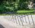 Edgetyre Bicycle Stand - galvanised steel bike rack with protective rubber 4