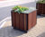 Florium Planter - steel and timber outdoor planter for public spaces 6